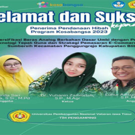 Selamat dan Sukses kepada Penerima Pendanaan Program Kosabangsa Tahun Anggaran 2023